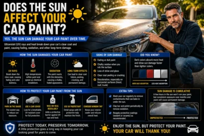 Does the Sun Affect Your Car Paint