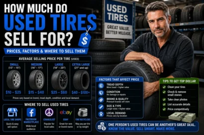 How Much Do Used Tires Sell For