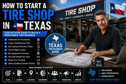 How to Start a Tire Shop in Texas