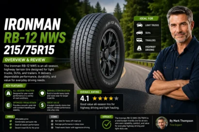 Ironman RB-12 NWS 215-75R15 Featured