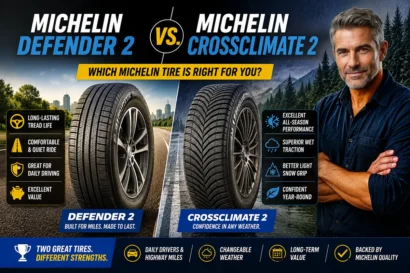 Michelin Defender 2 vs CrossClimate 2