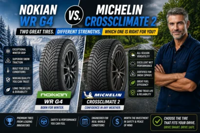 Nokian WR G4 vs Michelin CrossClimate 2