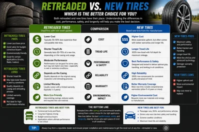 Retreaded vs New Tires: Which One Should You Actually Buy?