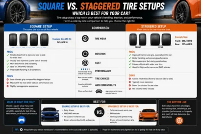 Square vs Staggered Tire Setup: Which One Is Right for You?