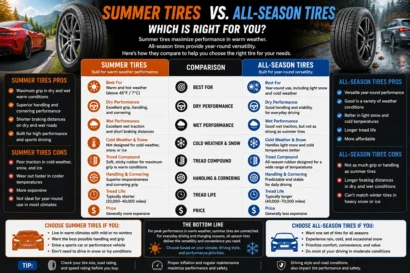 Summer Tires vs All Season Tires