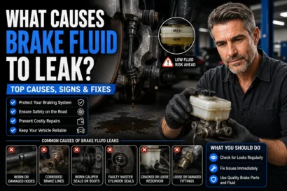What Causes Brake Fluid to Leak and How to Spot It Early