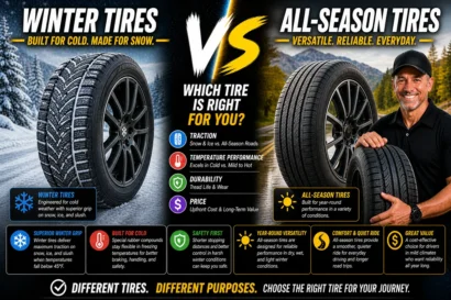 Winter Tire vs All Season vs Snow Tire