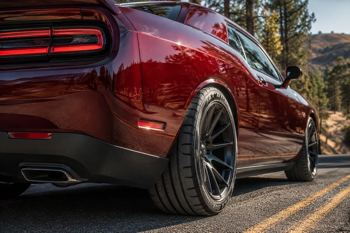 Dodge Challenger R/T fitted with Atturo AZ850 high-performance street tires