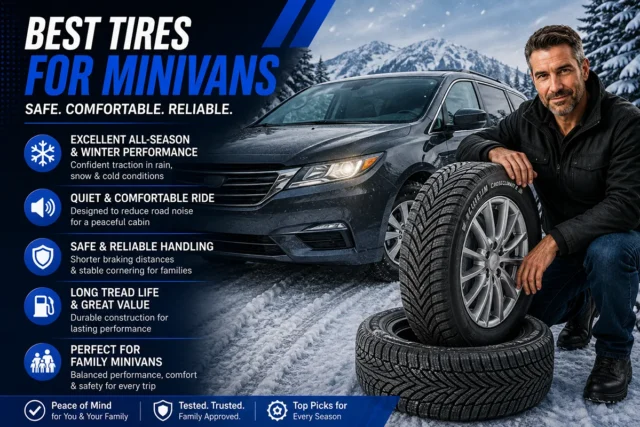 11 Best Tires for Minivans (2026): Tested on My Own Family Van