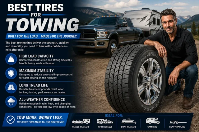 11 Best Tires for Towing (2026): Tested Under Real Load